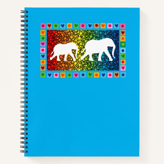 Carnet des éléphants blancs (Devant)