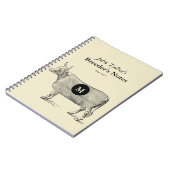 Carnet des éleveurs de monogrammes de couverture d (Côté gauche)