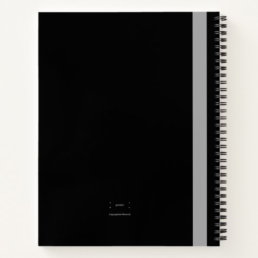 CARNET DES ÉQUATIONS DE TRIGONOMÉTRIE (NOIR) (Dos)