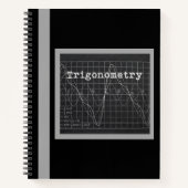 CARNET DES ÉQUATIONS DE TRIGONOMÉTRIE (NOIR) (Devant)