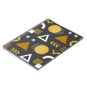 Carnet Des figures géométriques de conception motif trans (Côté gauche)