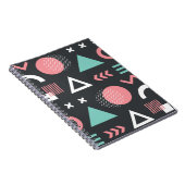 Carnet Des figures géométriques de conception motif trans (Côté Droit)