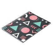Carnet Des figures géométriques de conception motif trans (Côté gauche)