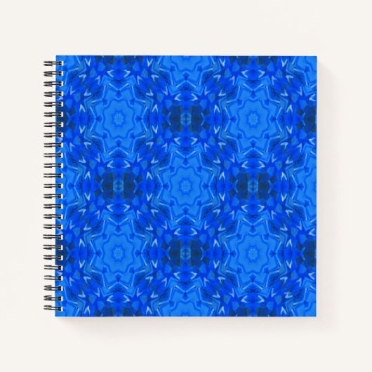 Carnet Des flocons de neige bleus.... (Devant)