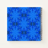 Carnet Des flocons de neige bleus.... (Dos)