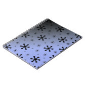 Carnet des flocons de neige foncés (Côté gauche)