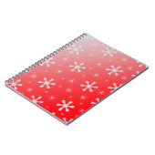 Carnet des flocons rouges (Côté gauche)