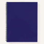 Carnet Des formes abstraites bleues et violettes se mélan (Devant)