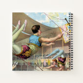 Carnet Des Hommes acrobates Interprétant Un Cirque (Dos)