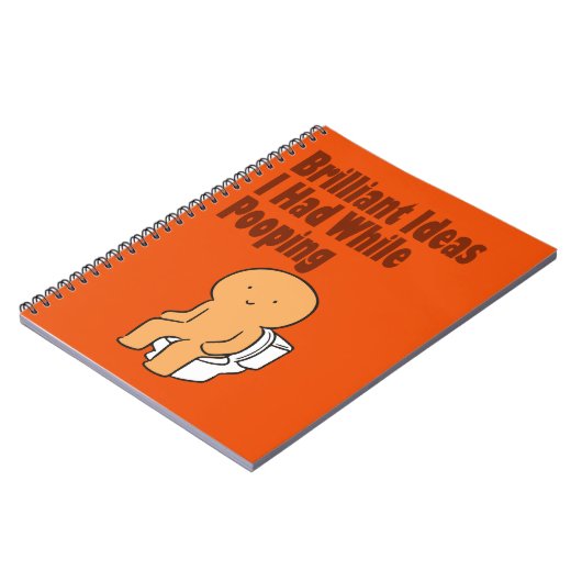 Carnet Des Idées Brillantes Drôle Que J'Avais En Couvrant (Côté gauche)