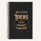 Carnet Des Idées Brillantes Que J'Avais En Boissant Du Ca (Recto)