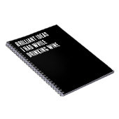 Carnet Des Idées Brillantes Que J'Avais En Boissant Du Vi (Côté Droit)