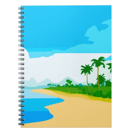 Carnet des îles tropicales (Devant)
