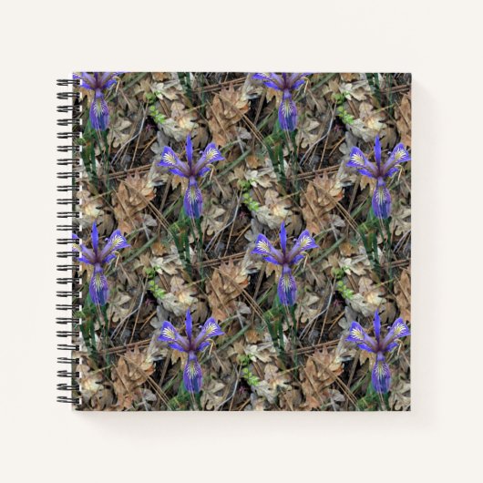 Carnet Des Iris sauvages dans les bois... (Devant)