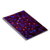 Carnet Des lumières de Noël floues. Blurred (Côté Droit)