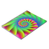 Carnet des marches spirales psychédéliques (Côté gauche)