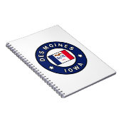 Carnet Des Moines Iowa (Côté Droit)