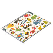 Carnet Des monstres heureux (Côté gauche)