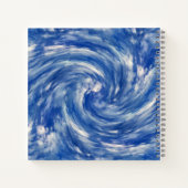 Carnet Des nuages qui tourbillonnent...... (Dos)