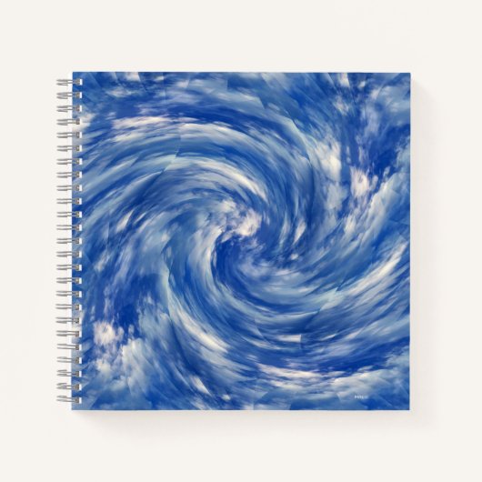 Carnet Des nuages qui tourbillonnent...... (Devant)