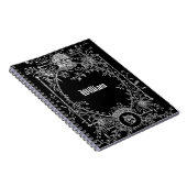 Carnet des nuits Noir - Journal gothique foncé (Côté Droit)