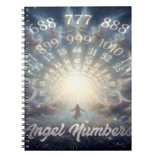 Carnet des numéros d'anges des royaumes parallèles (Devant)