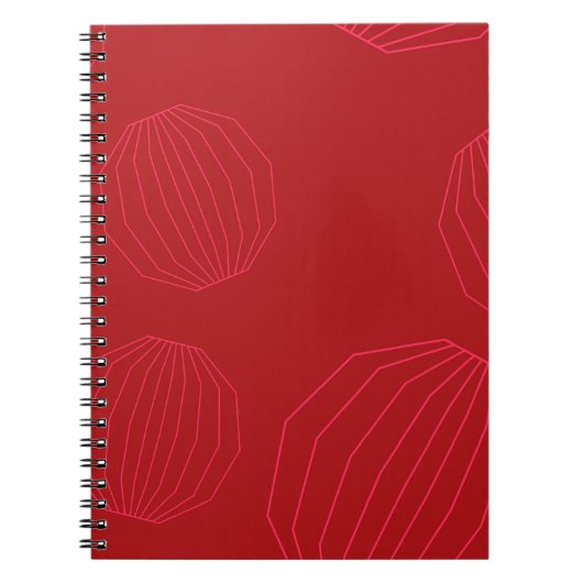 Carnet Des ornements de Noël simples, modernes et fluides (Devant)