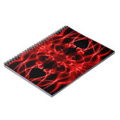 Carnet Des panaches de fumée rouge sur le noir (Côté gauche)