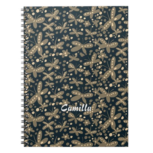Carnet des papillons de nuit (Devant)