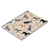 Carnet des pattes et des os Pitbull (Côté gauche)