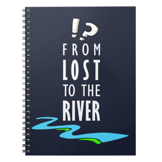 Carnet Des perdus à la rivière (Devant)