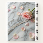Carnet des pétales de rose (Dos)