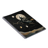 Carnet des phases de la lune de sorcière céleste (Côté Droit)