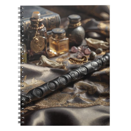 Carnet des phases de lune d'alchimie mystique (Devant)