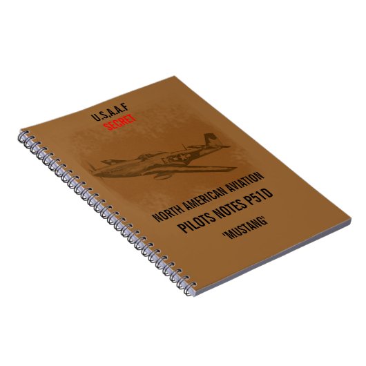 Carnet des pilotes de Mustang (Côté Droit)