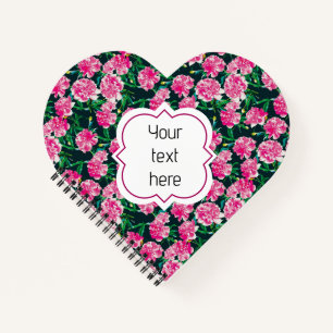 Carnet Des pivoines.