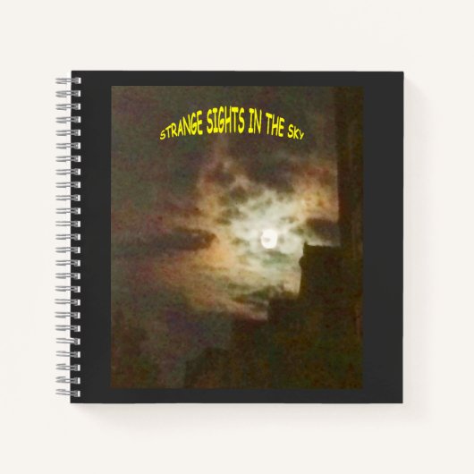 Carnet Des points de vue étranges dans le ciel (Devant)