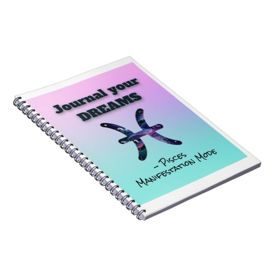 Carnet des Poissons - Journal de rêve pour la mani (Côté Droit)