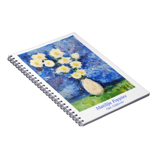 Carnet des Poppies Matilija (Côté Droit)