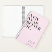 Carnet des résolutions du Nouvel An 2024 pour la p (À l'intérieur)