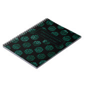 Carnet Dés RPG | Caractère du joueur de table d'Imaginair (Côté gauche)