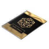 Carnet Dés RPG | Caractère du joueur de table Imaginaire (Côté gauche)