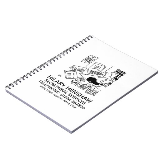 Carnet des services de secrétariat (Côté gauche)