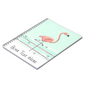 Carnet des textes d'Aqua de Flamant rose (Côté gauche)