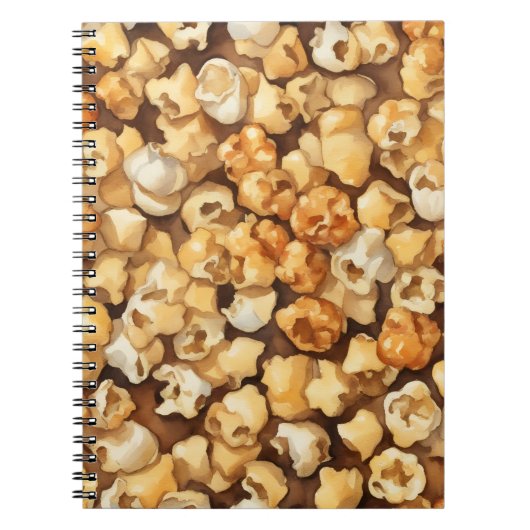 Carnet Des tonnes de pop-corn  (Devant)