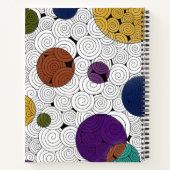 Carnet des tourbillons et cercles (Dos)