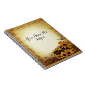 Carnet des tournesols et des papillons (Côté Droit)