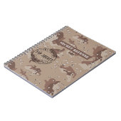 Carnet Desert Camo (Côté gauche)