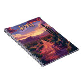 Carnet Désert de l'Arizona la nuit (Côté Droit)