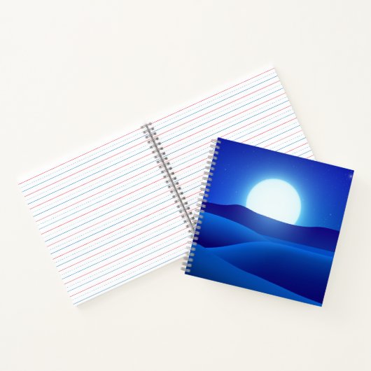 Carnet Désert la nuit (Intérieur)